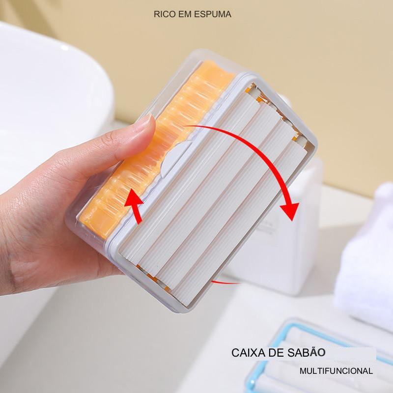 Dispenser Multifuncional  2 em 1  para Sabão - com [FRETE GRÁTIS]